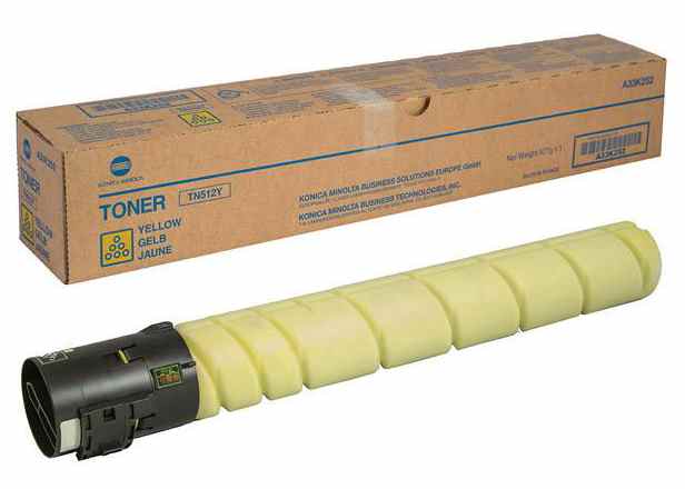 Konica Minolta TN512Y Yellow Toner